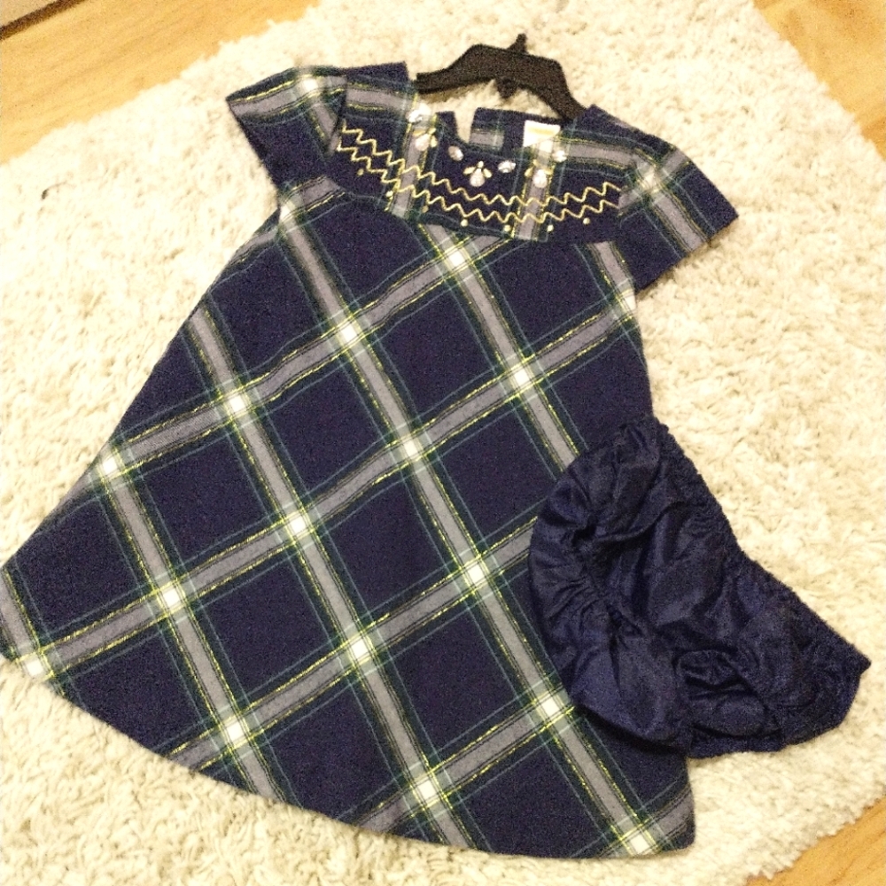 Gymboree 2t dress with diaper cover